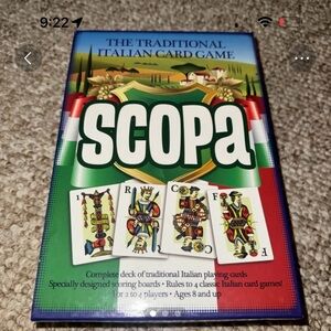 Scopa Traditional Italian Card Game